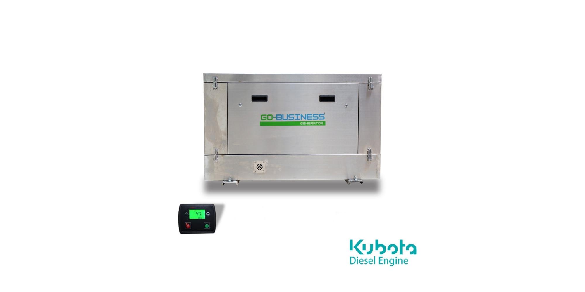 GO-JEC250 Kubota Engine Diesel Marine & Yacht Generator Set