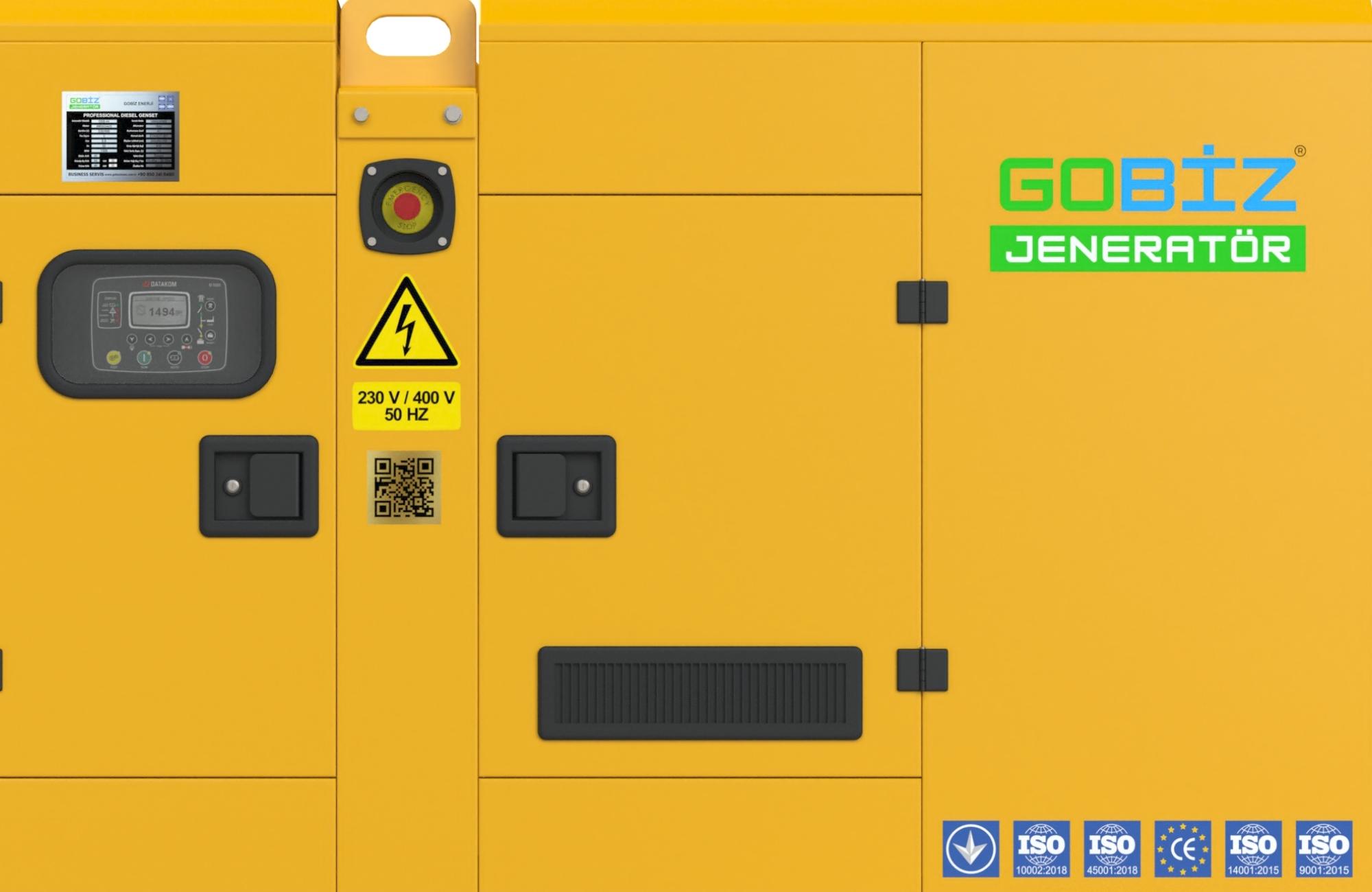 GO-BUSINESS VOLVO 110 kVA DIESELGENERATOR-SÄTZE